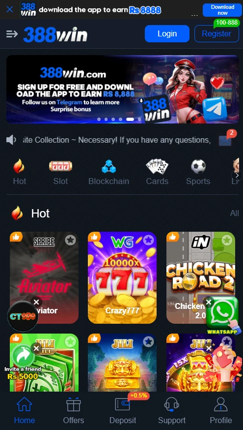 388 Win Game